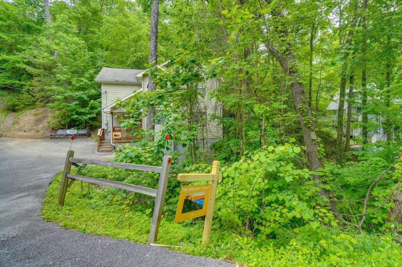 Gatlinburg Vacation Rental Balcony With Hot Tub! מראה חיצוני תמונה