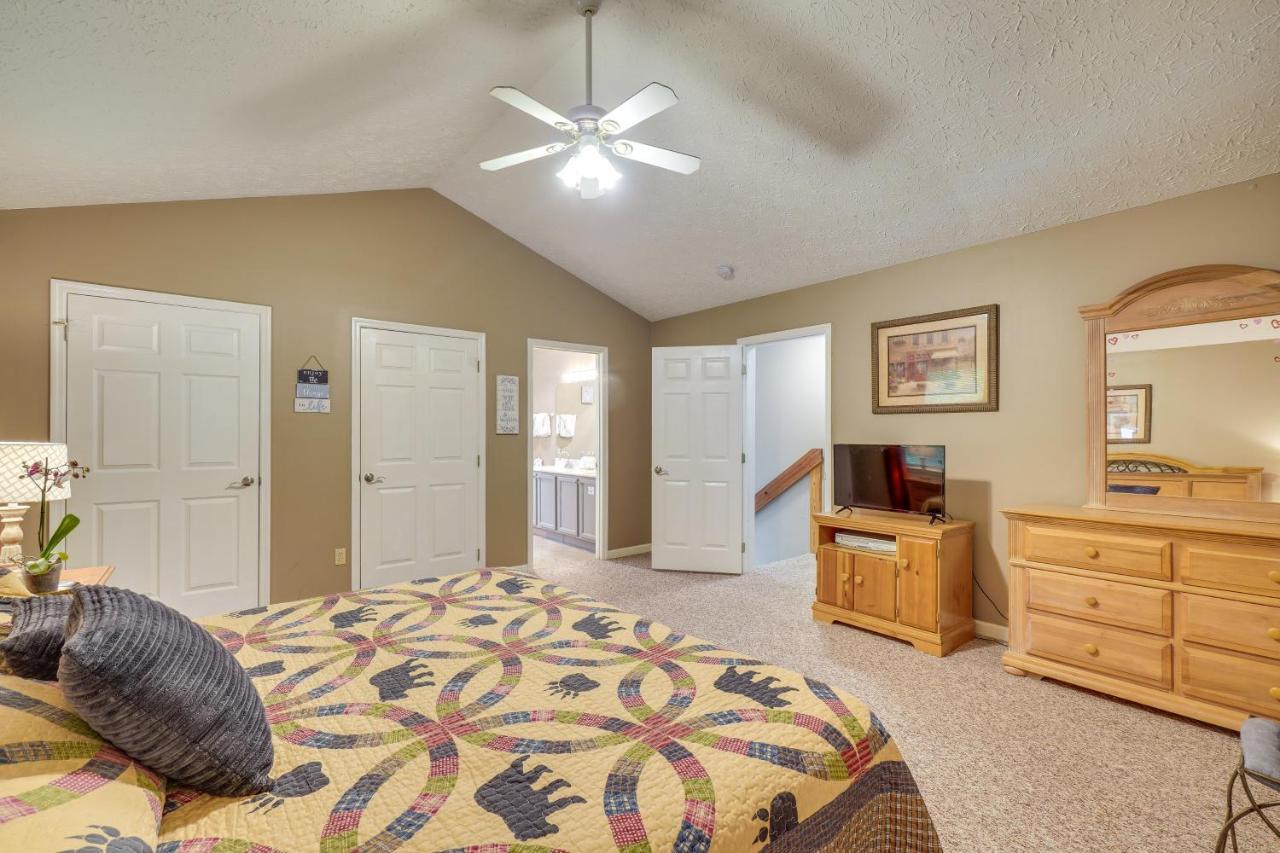 Gatlinburg Vacation Rental Balcony With Hot Tub! מראה חיצוני תמונה
