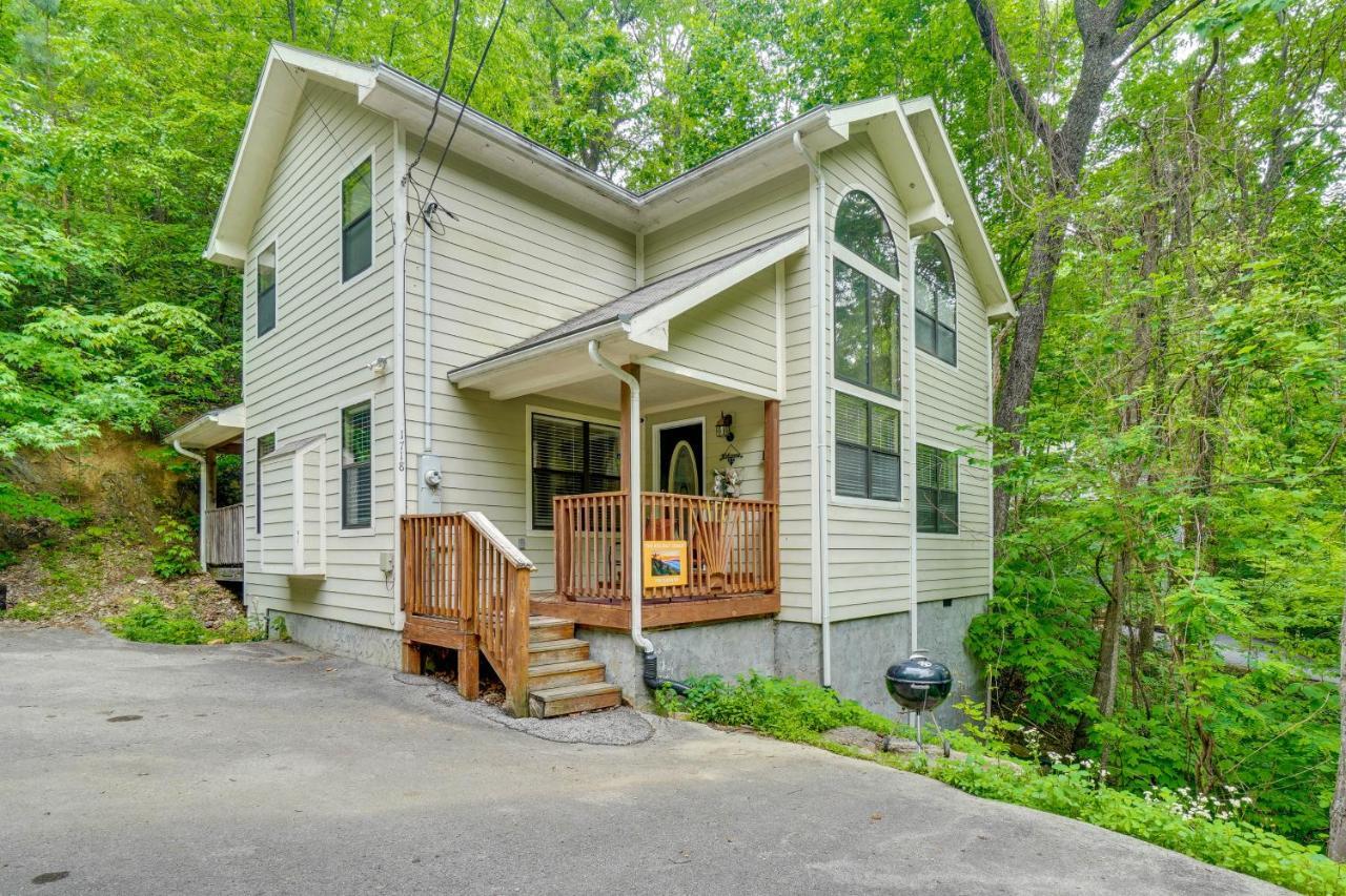 Gatlinburg Vacation Rental Balcony With Hot Tub! מראה חיצוני תמונה