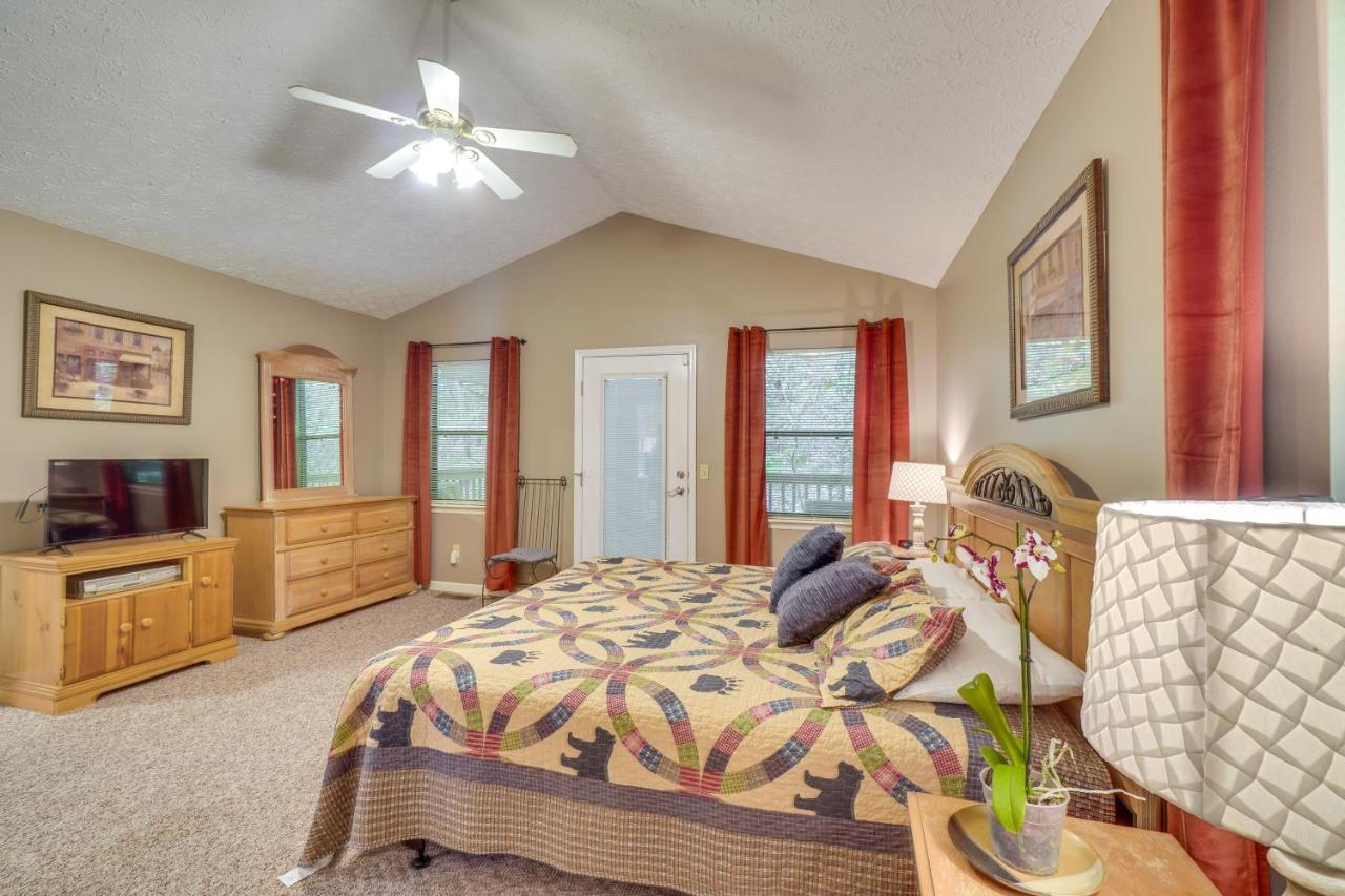 Gatlinburg Vacation Rental Balcony With Hot Tub! מראה חיצוני תמונה